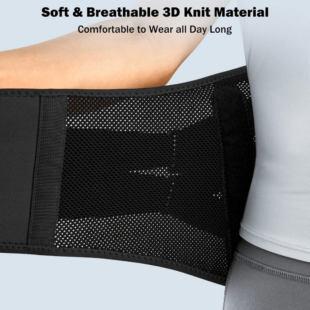 Đai hỗ trợ cột sống Freetoo 3D (S M L) màu đen