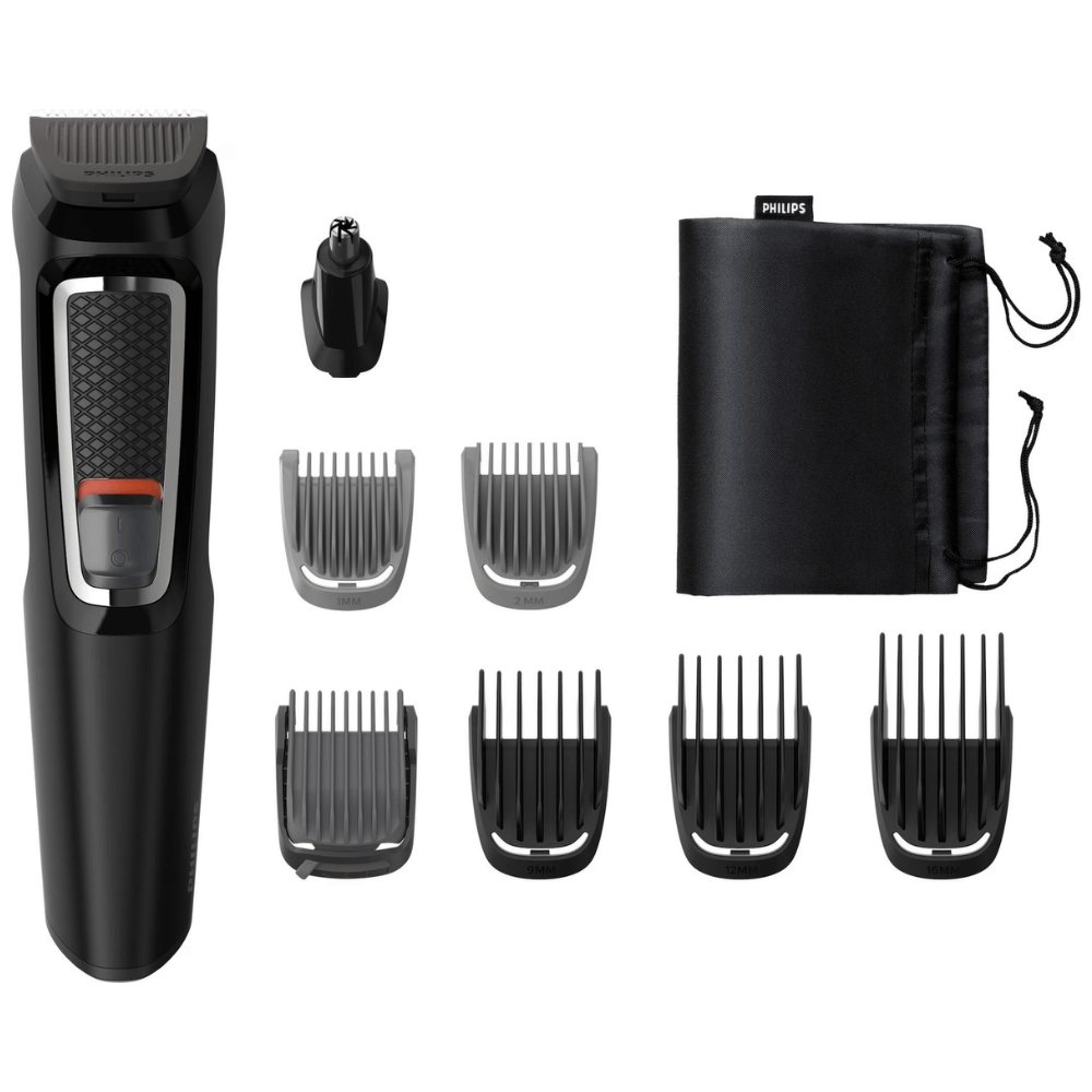 Máy cạo râu, tông đơ đa năng Philips MG3730/15 serie 3000 cho vùng mặt, tóc made in Indonesia