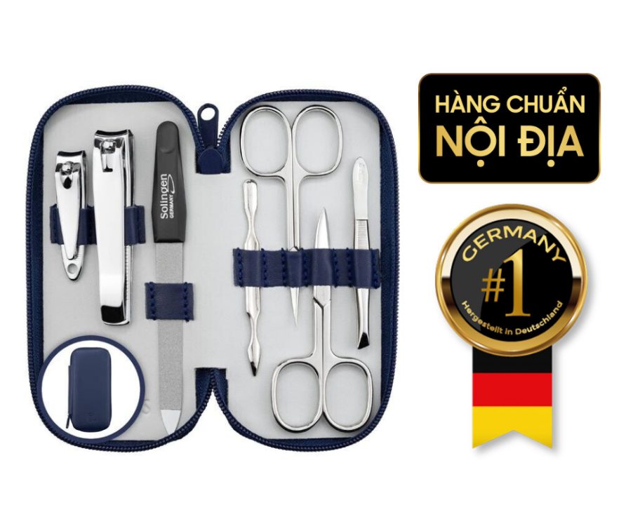 Bộ chăm sóc móng tay MarQus made in Germany màu xanh